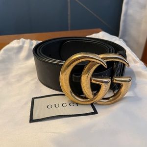 Gucci Marmont leather belt